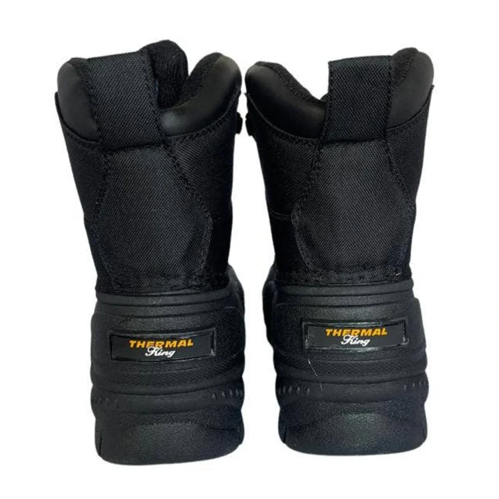 💎✨SEASONAL SALE✨💎 Thermal king JON Black Men's Boots - Picture 7 of 8